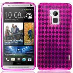 HTC One Max TPU Gel Case (Hot Pink)